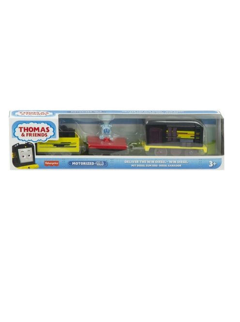 Влакче ДИЗЕЛ Thomas & Friends, Deliver the win Disel train от серията Trackmaster на Fisher Price, HDY74