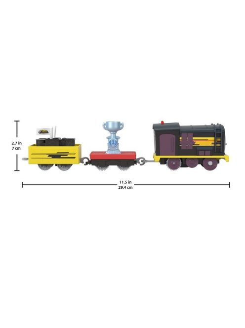 Влакче ДИЗЕЛ Thomas & Friends, Deliver the win Disel train от серията Trackmaster на Fisher Price, HDY74