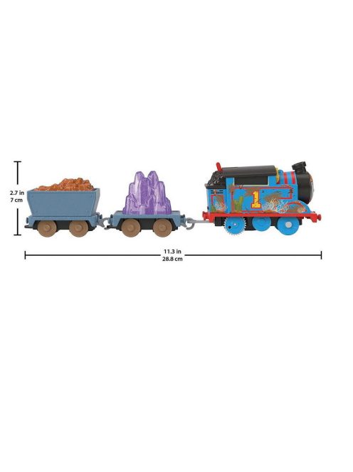 Влакче ТОМАС Thomas & Friends, Crystal Caves Thomas train от серията Trackmaster на Fisher Price, HJV43 - Февруари