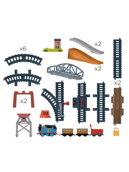 Игрален комплект 3в1 Thomas & Friends 3 in 1 Package Pickup Pefresh от серията TrackMaster, GHX64