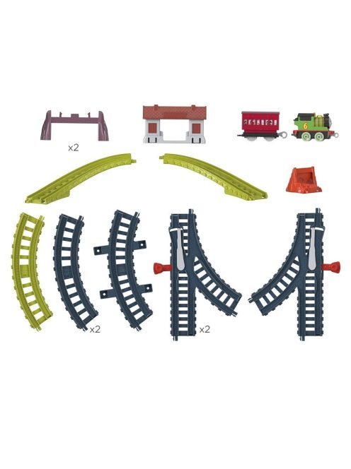 Игрален комплект Пърси на разходка Thomas & Friends Percys Passenger Run от серията TrackMaster Push Along, HGY84