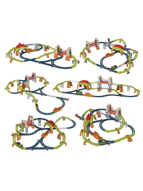 Игрален комплект ПЪРСИ 6 в 1 Thomas & Friends Percy 6in1 Adventure Set от серията TrackMaster, HHN26