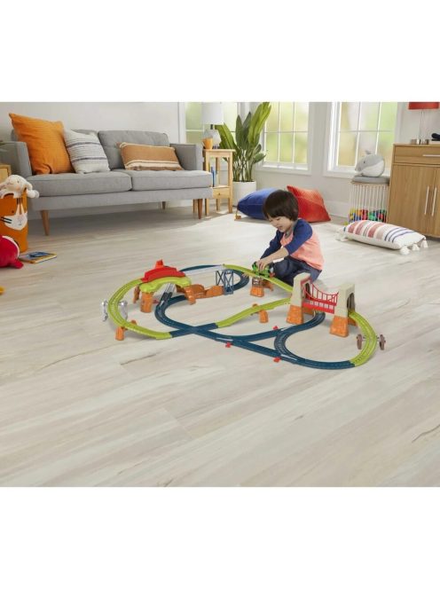 Игрален комплект ПЪРСИ 6 в 1 Thomas & Friends Percy 6in1 Adventure Set от серията TrackMaster, HHN26