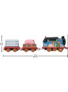 Влакче ТОМАС Thomas & Friends,  McColls Farm Adventures Thomas от серията Trackmaster на Fisher Price, HHN48