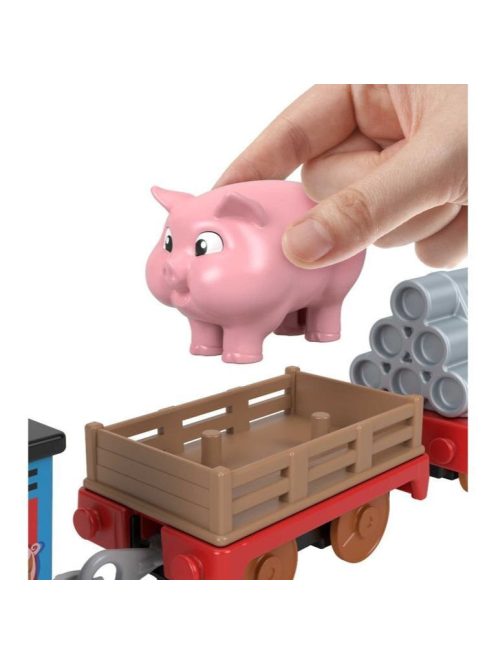 Влакче ТОМАС Thomas & Friends,  McColls Farm Adventures Thomas от серията Trackmaster на Fisher Price, HHN48