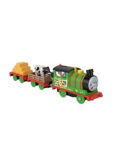   Влакче ПЪРСИ Thomas & Friends,  McColls Farm Adventures Percy от серията Trackmaster на Fisher Price, HHN49