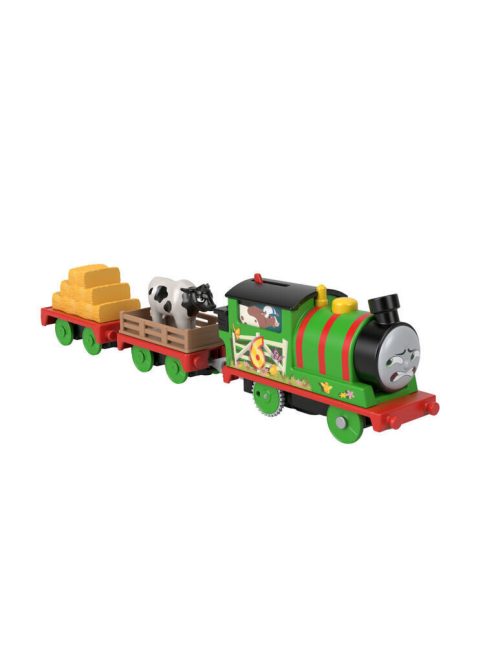 Влакче ПЪРСИ Thomas & Friends,  McColls Farm Adventures Percy от серията Trackmaster на Fisher Price, HHN49