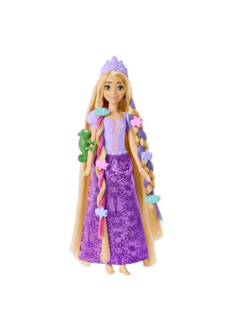 КУКЛА Disney Princess: Рапунцел с приказна коса, Mattel Fairytale Hair Rapunzel doll, 30 cm, HLW18