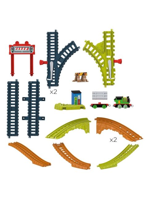 Игрален комплект ПЪРСИ Thomas & Friends Percy's Delivery Circuit Set от серията TrackMaster, HPM63