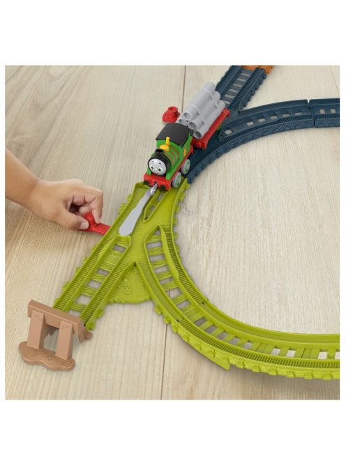 Игрален комплект ПЪРСИ Thomas & Friends Percy's Delivery Circuit Set от серията TrackMaster, HPM63