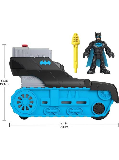 Комплект фигура Батман с Бат-танк Imaginext, Batman Figure And Bat-Tech Racing Bat Tank, 22x19x10cm