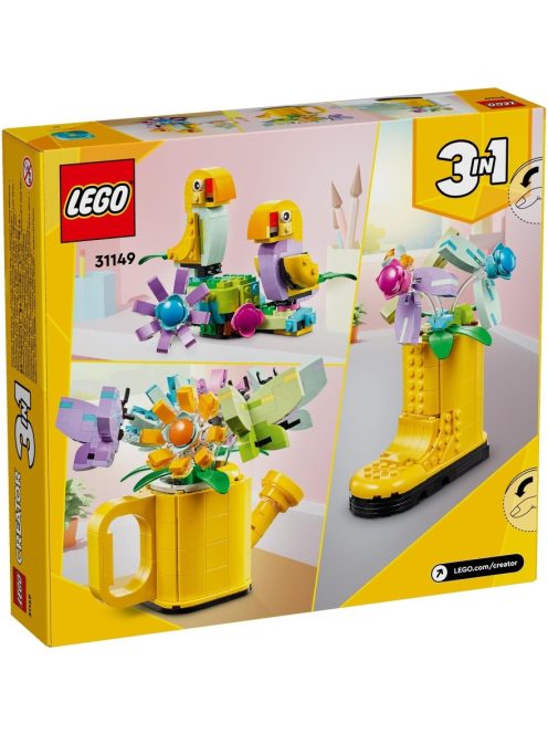 LEGO CREATOR Цветя в лейка, Flowers in watering can, 31149