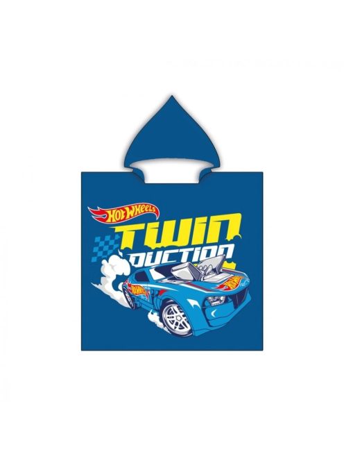 Детско пончо Disney Hot Wheels, 55 x 110 cm, 2+ години
