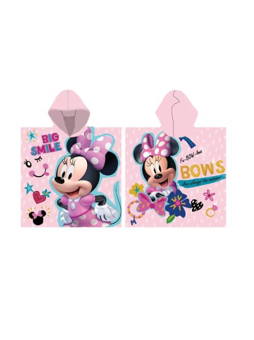 Детско пончо Disney Мини Маус, 55x110cm, 2+ години