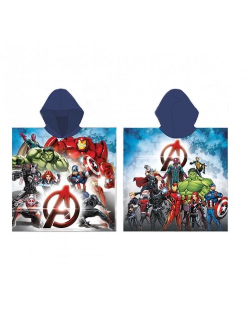 Детско пончо Disney Отмъстителите, Avengers, 55x110cm, 2+ години