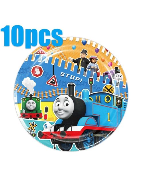 Комплект чинии картонени за парти (8-10 бр), Томас - Thomas paper party plate