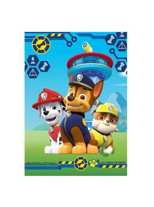 Детско одеяло Пес Патрул поларено,  Disney PAW PATROL blanket, 140 x 100 cm.