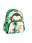 Детска раница 3D Маймунка (30х25х15), Регулируеми презрамки, Fisher Price Backpack Happy Day