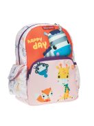 Детска раница 3D Зебра (30х25х15), Регулируеми презрамки, Fisher Price Backpack Happy Day