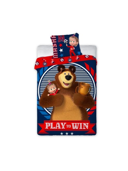 Детски спален комплект Маша и Мечока, Mash and the Bear bedding set, 160x200cm