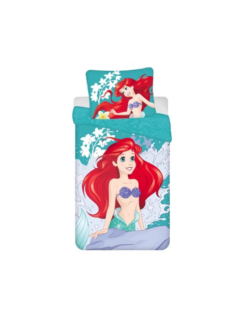 Детски спален комплект Ариел, Disney Ariel Sky bedding set, 140x200cm, Син