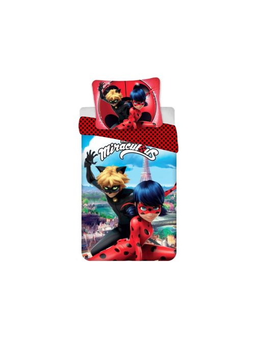 Детски спален комплект Калинката, Disney Miraculous: Tales of Ladybug & Cat Noir bedding set, 140x200cm