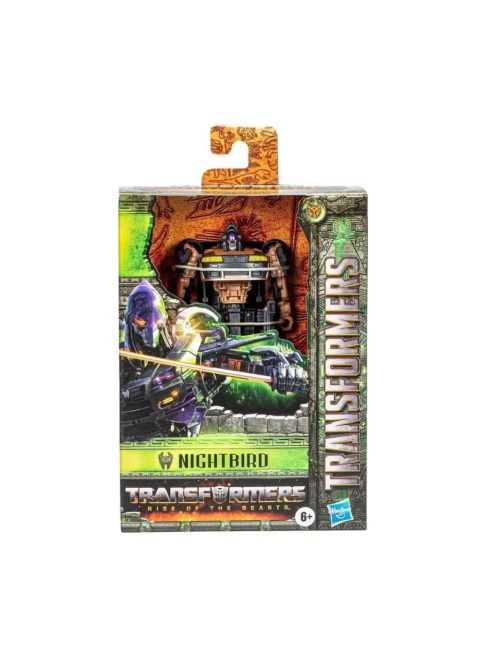 Фигура Трансформърс: Hasbro Transformers Rise Of The Beasts Nightbird Deluxe Class 12.5 cm, F5492
