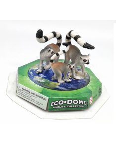   Фигурки Животинки Wild Republic, Смейство Лемури, Eco-Dome, 89306