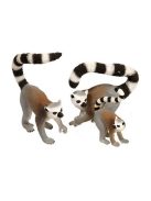 Фигурки Животинки Wild Republic, Смейство Лемури, Eco-Dome, 89306