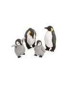 Фигурки Животинки Wild Republic, Семейство Пингвини, Eco-Dome, 89312