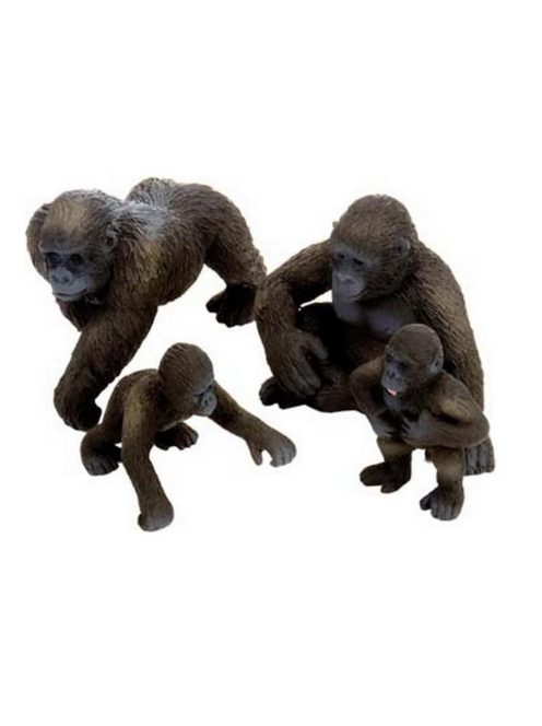 Фигурки Животинки Wild Republic, Семейство Горили, Eco-Dome, 89318