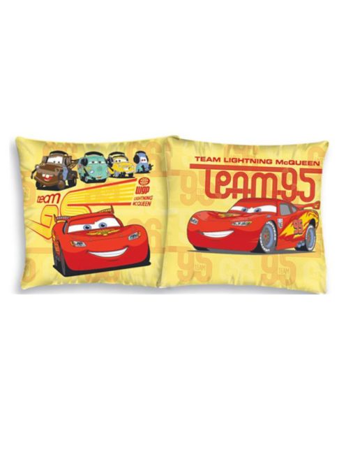 Калъфка за възглавница Колите, Disney Cars pillow cover, 40x40cm, Жълт