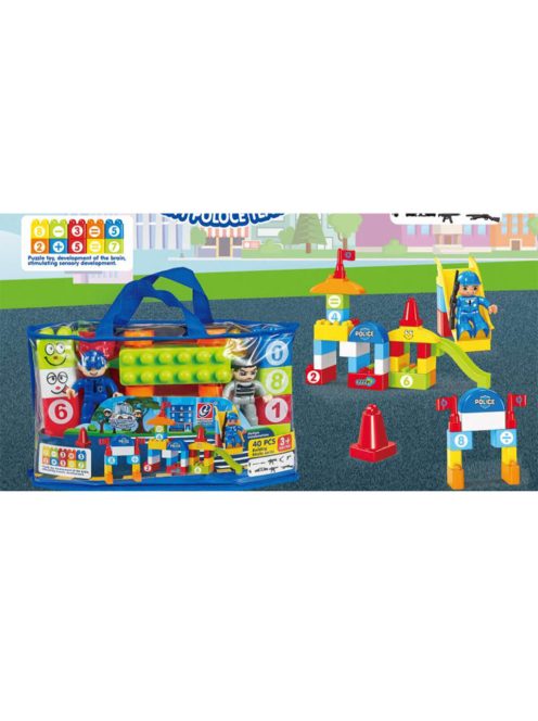 КОНСТРУКТОР ПОЛИЦИЯ В ЧАНТА 40 ЧАСТИ