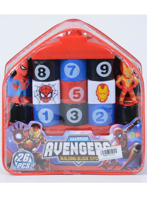 ДЕТСКИ КОНСТРУКТОР СУПЕРГЕРОИ 26 ЧАСТИ