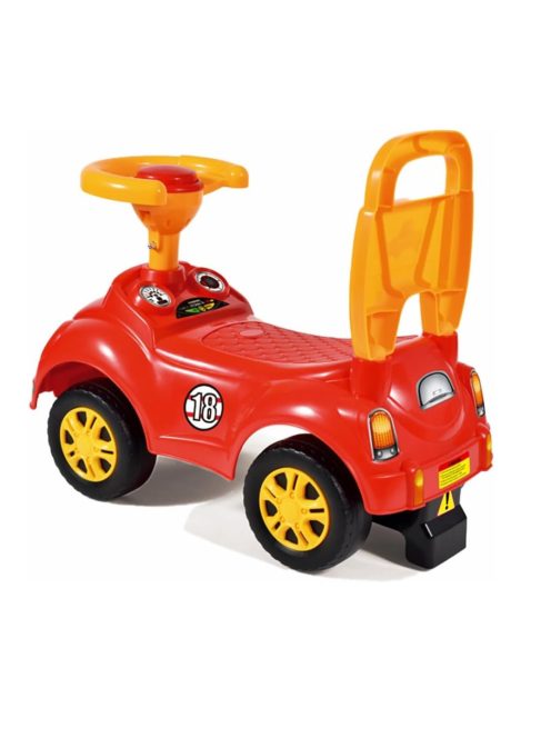 Детска кола за баланс и прохождане Beetles, С бутон за сигнализация, 50 х 42 х 23 см, 1,5 + години