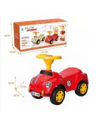 Детска кола за баланс и прохождане Beetles, С бутон за сигнализация, 50 х 42 х 23 см, 1,5 + години