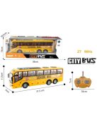 Градски автобус City Bus звук и светлини 1:36, Метален, 39x14x10,5 cm, 3+ години