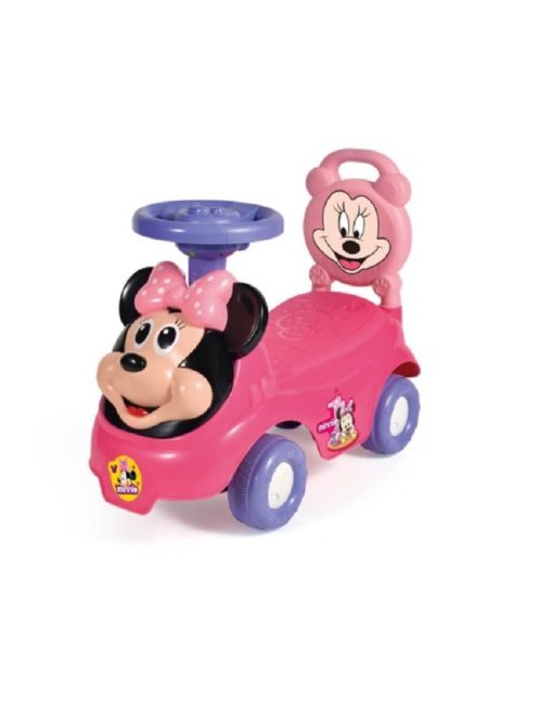 Детска кола за баланс и прохождане Minnie Mouse, Със звуци  и  бутон за , 52 х 39,5 х 23 см, 1,5 + години