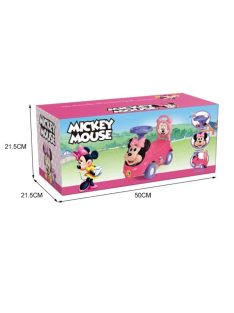   Детска кола за баланс и прохождане Minnie Mouse, Със звуци  и  бутон за , 52 х 39,5 х 23 см, 1,5 + години