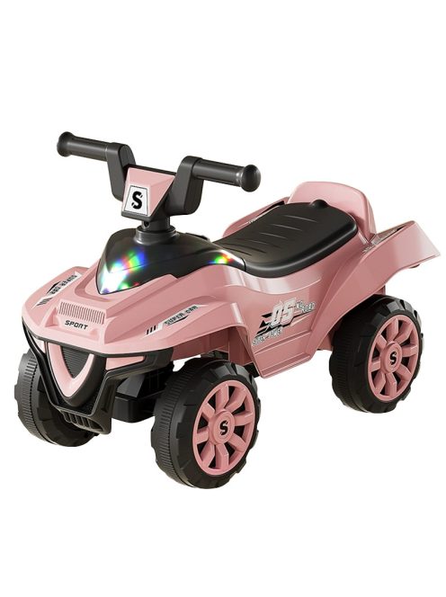 Детска кола за баланс и прохождане ATV, До 40 кг, Със звукови ефекти и багажник под седалката, 60х28х39 см, 1,5 + години