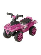 Детска кола за баланс и прохождане ATV, До 40 кг, Със звукови ефекти и багажник под седалката, 60х28х39 см, 1,5 + години