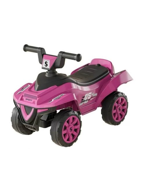 Детска кола за баланс и прохождане ATV, До 40 кг, Със звукови ефекти и багажник под седалката, 60х28х39 см, 1,5 + години