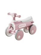 Детско колело за баланс и прохождане Kids, Със звукови и светлинни ефекти, Подвижна перка, 56.5X26.5X41.5 cm, 1,5 + години