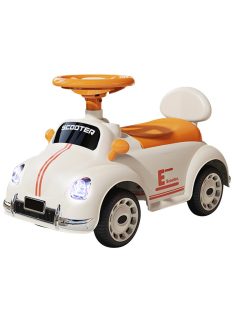   Детска кола за баланс и прохождане Ретро, До 25 кг, Със светещи фарове, 61X28X38 см, 1,5 + години, Беж