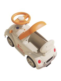   Детска кола за баланс и прохождане Ретро, До 25 кг, Със светещи фарове, 61X28X38 см, 1,5 + години, Беж