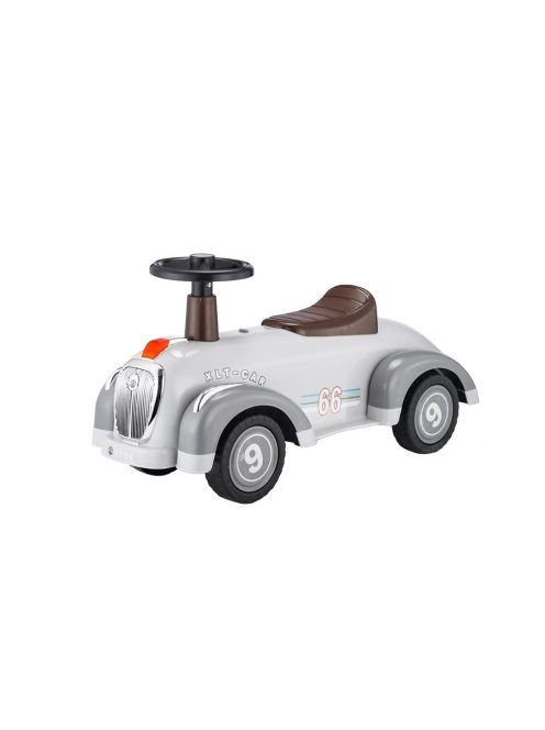 Детска кола за баланс и прохождане Ретро XLR, До 25 кг, С музика и светлини, 76X25X37 см, 1,5 + години, Сив