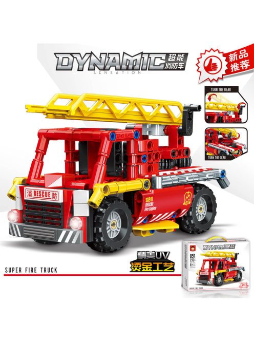 КОНСТРУКТОР ПОЖАРНА 232 ЧАСТИ DYNAMIC