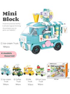   ДЕТСКИ КОНСТРУКТОР КАРАВАНА ЗА БЪРЗО ХРАНЕНЕ 4 ВИДА