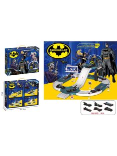   Детски комплект Паркинг Batman, 2 нива и 1 количка, 39,5 х 29 х 8,5 cm, 3+ години