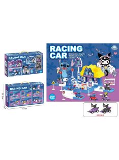   Детски комплект Паркинг Куроми, 2 нива и 2 количка, 47 х 25,5 х 9 cm, 3+ години